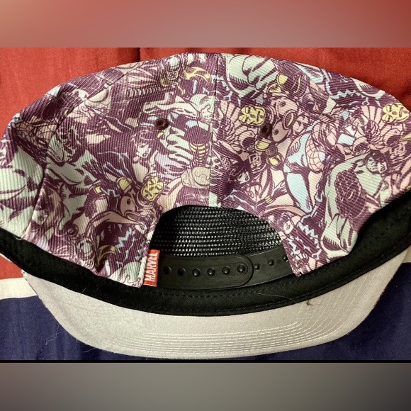 Marvel Hat Superhero Snapback Baseball Cap Multicolor RN 115665 OSFM Hulk Thor - Picture 2 of 5
